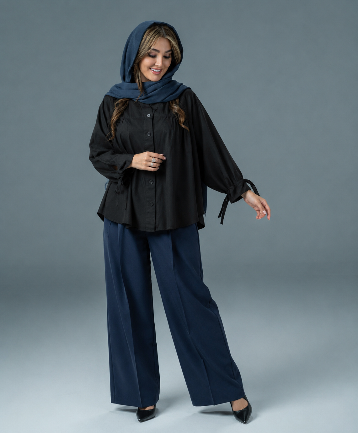 شومیز لینن دخترانه